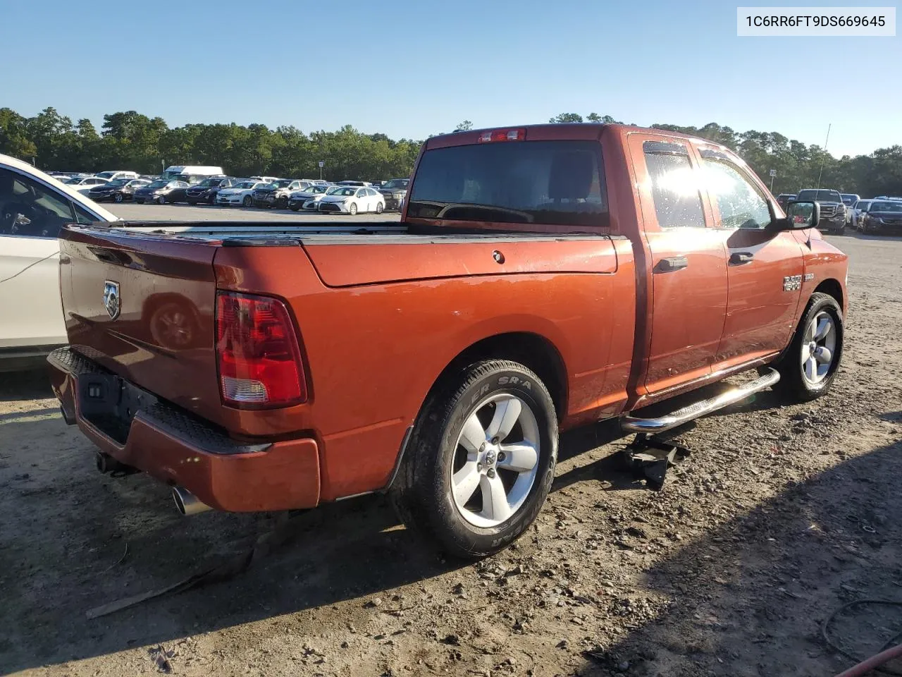 2013 Ram 1500 St VIN: 1C6RR6FT9DS669645 Lot: 70778634