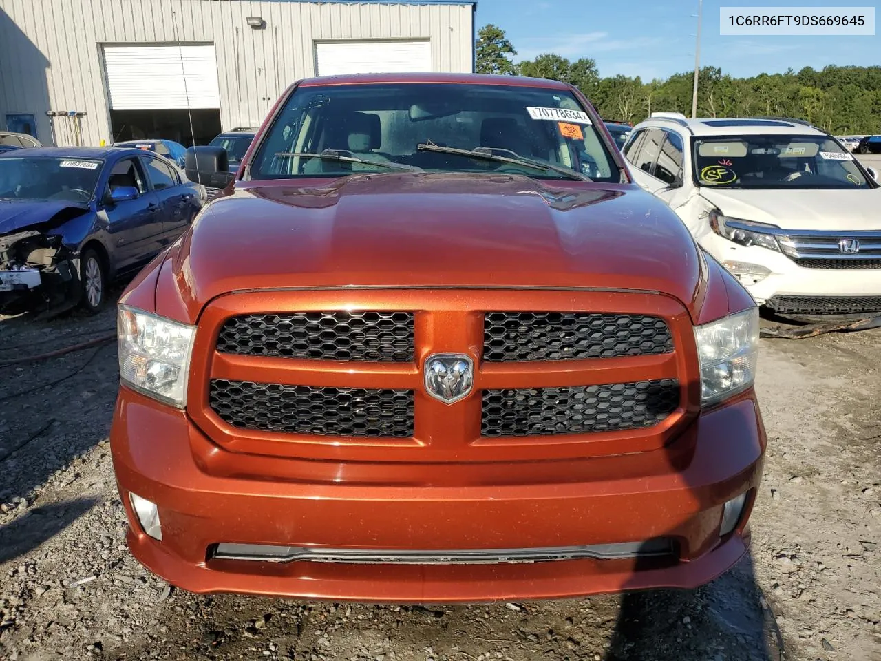 2013 Ram 1500 St VIN: 1C6RR6FT9DS669645 Lot: 70778634