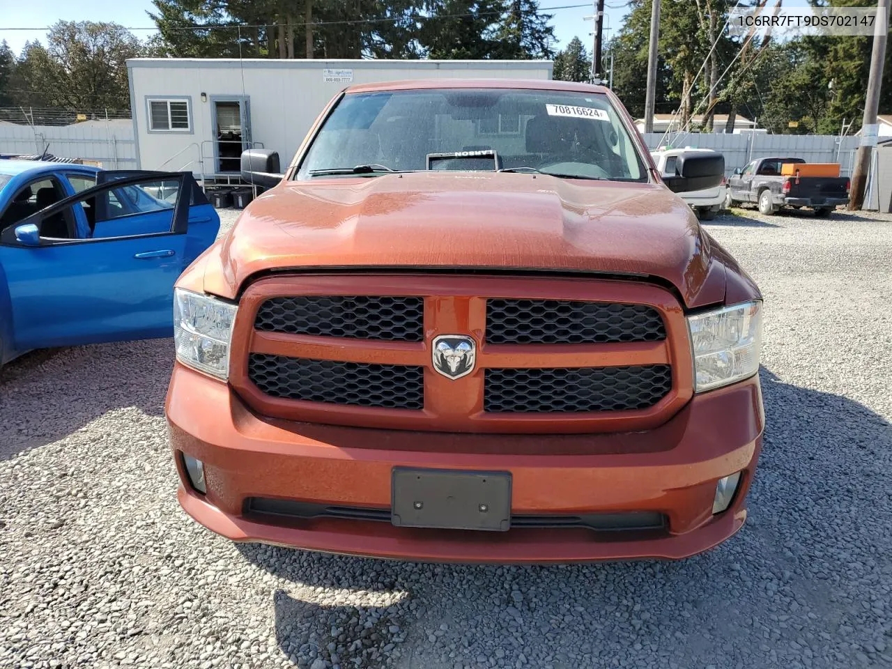 2013 Ram 1500 St VIN: 1C6RR7FT9DS702147 Lot: 70816624