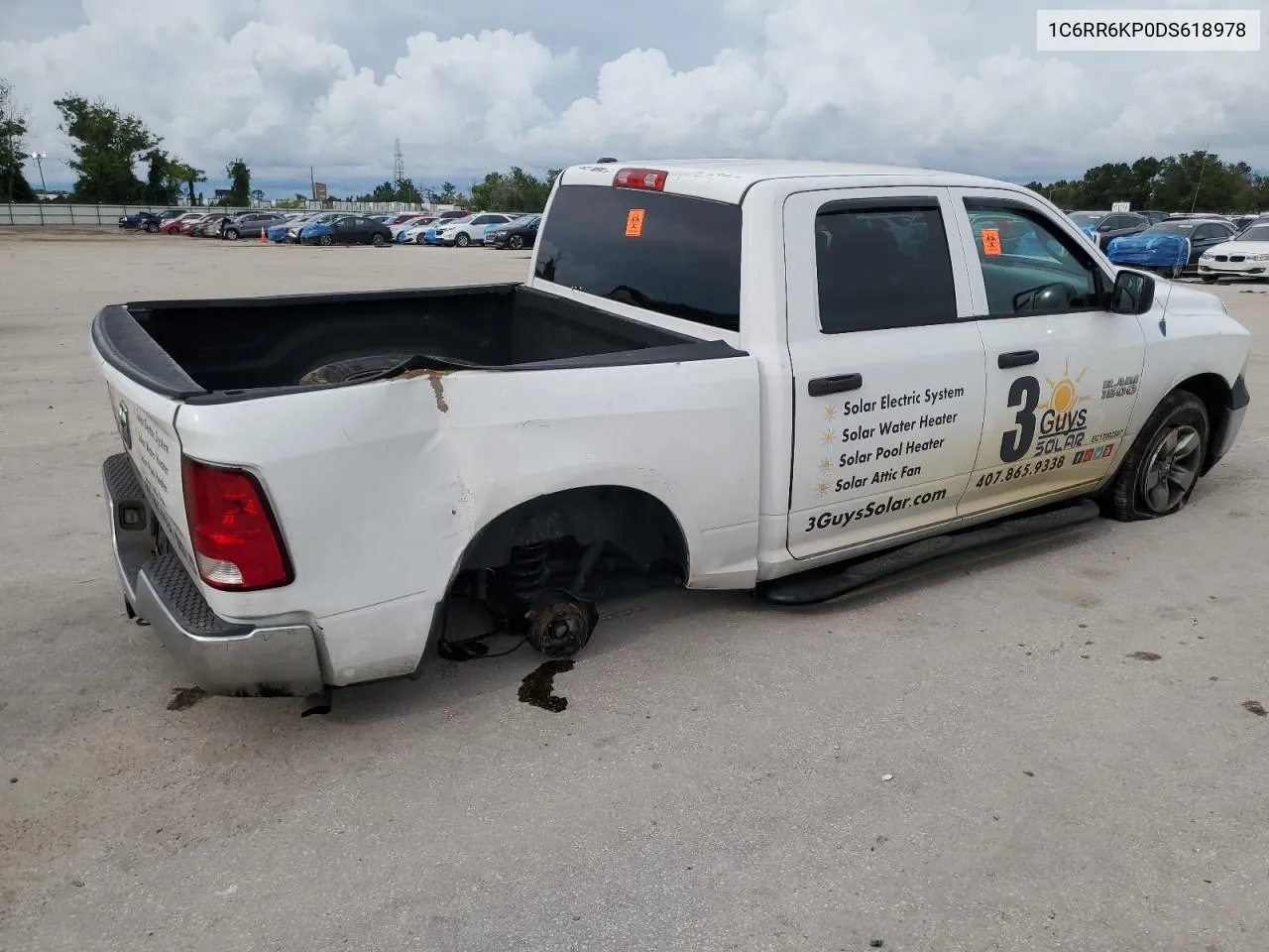 2013 Ram 1500 St VIN: 1C6RR6KP0DS618978 Lot: 71236574