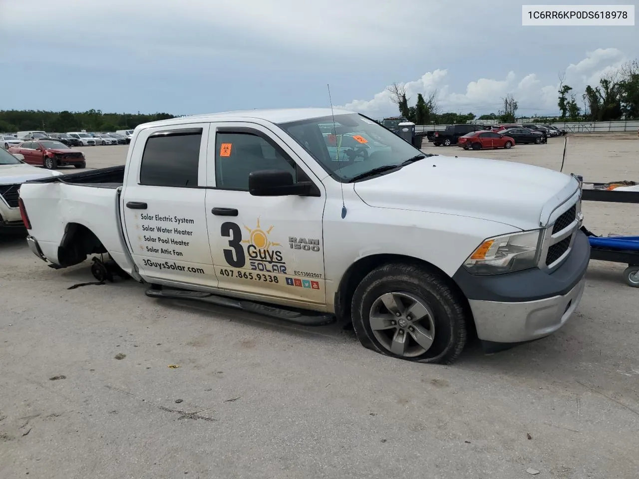 2013 Ram 1500 St VIN: 1C6RR6KP0DS618978 Lot: 71236574