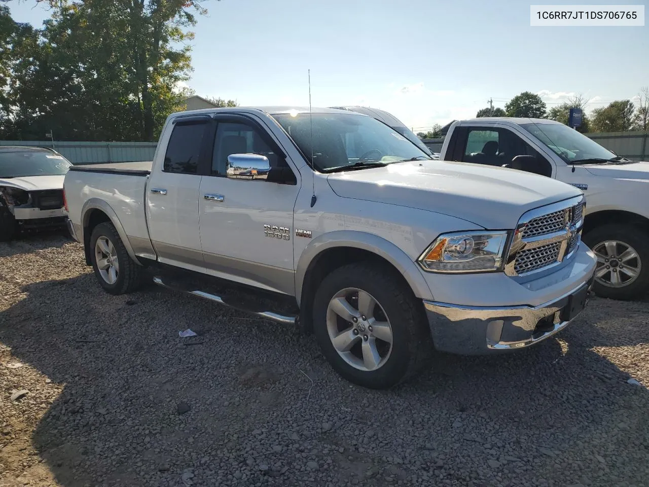 2013 Ram 1500 Laramie VIN: 1C6RR7JT1DS706765 Lot: 71306854