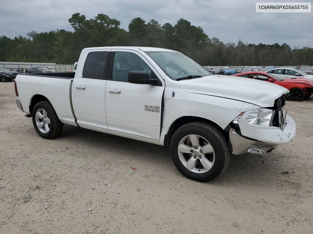 2013 Ram 1500 Slt VIN: 1C6RR6GPXDS655755 Lot: 71356254