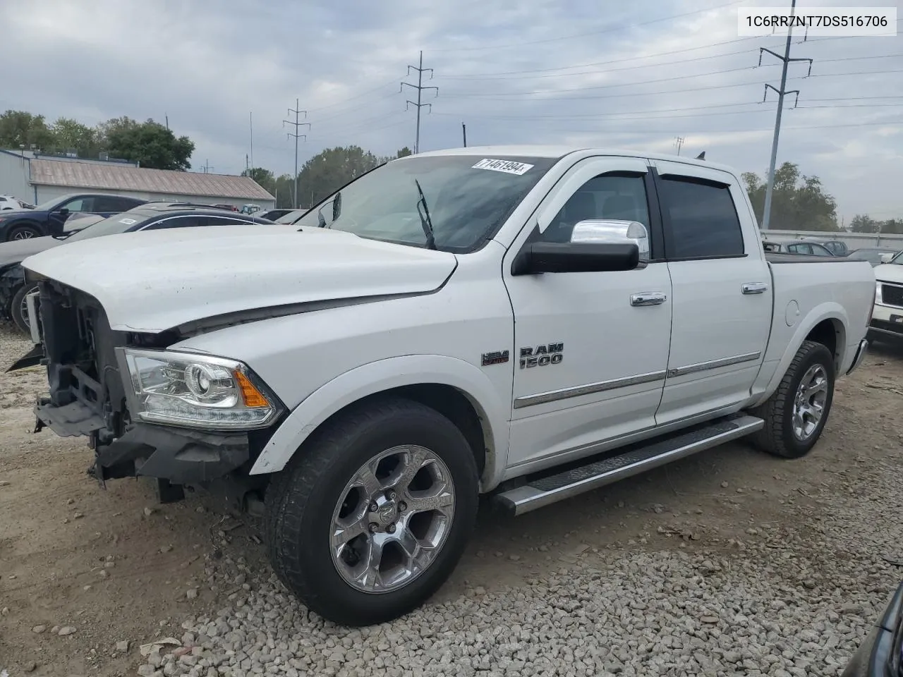 2013 Ram 1500 Laramie VIN: 1C6RR7NT7DS516706 Lot: 71461994