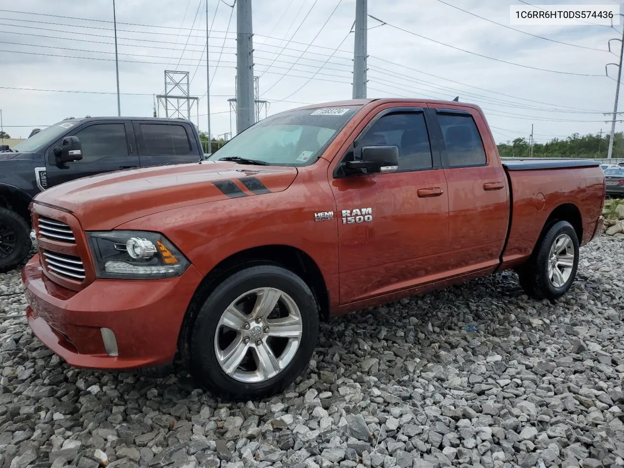 2013 Ram 1500 Sport VIN: 1C6RR6HT0DS574436 Lot: 71583724