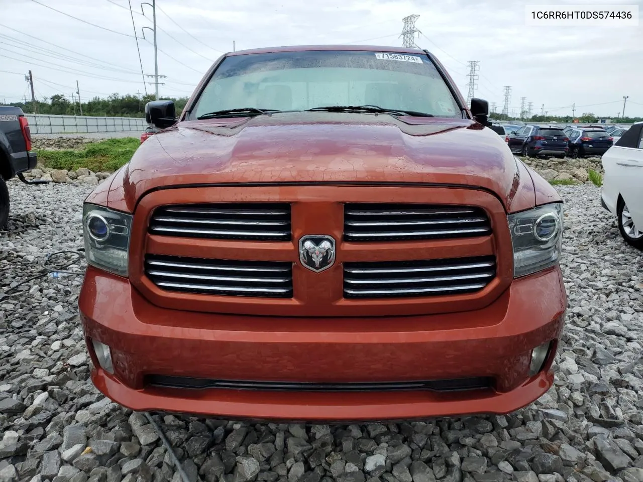 2013 Ram 1500 Sport VIN: 1C6RR6HT0DS574436 Lot: 71583724