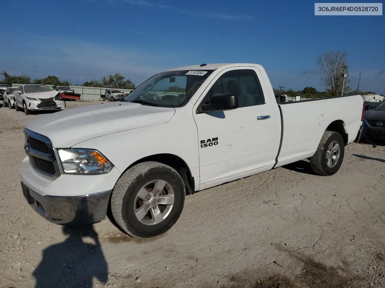 2013 Ram 1500 Slt VIN: 3C6JR6EP4DG528720 Lot: 71747054