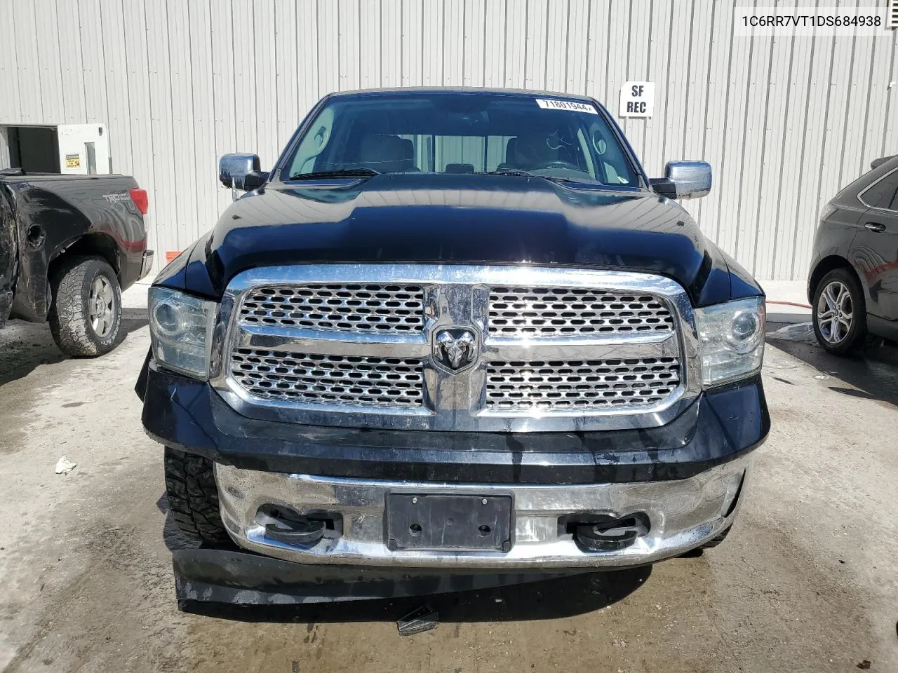 2013 Ram 1500 Laramie VIN: 1C6RR7VT1DS684938 Lot: 71801944