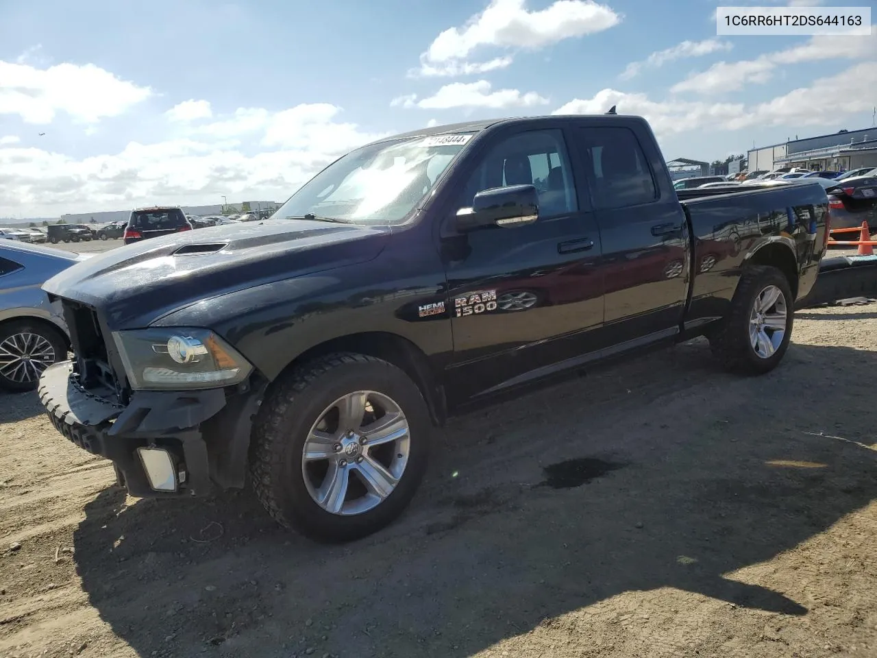 1C6RR6HT2DS644163 2013 Ram 1500 Sport