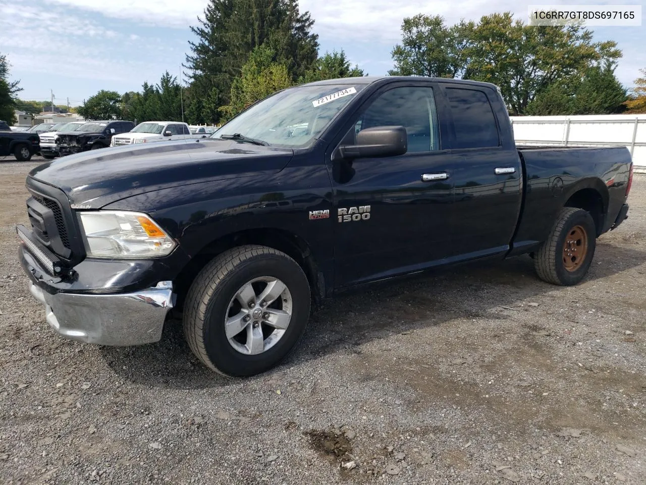 1C6RR7GT8DS697165 2013 Ram 1500 Slt