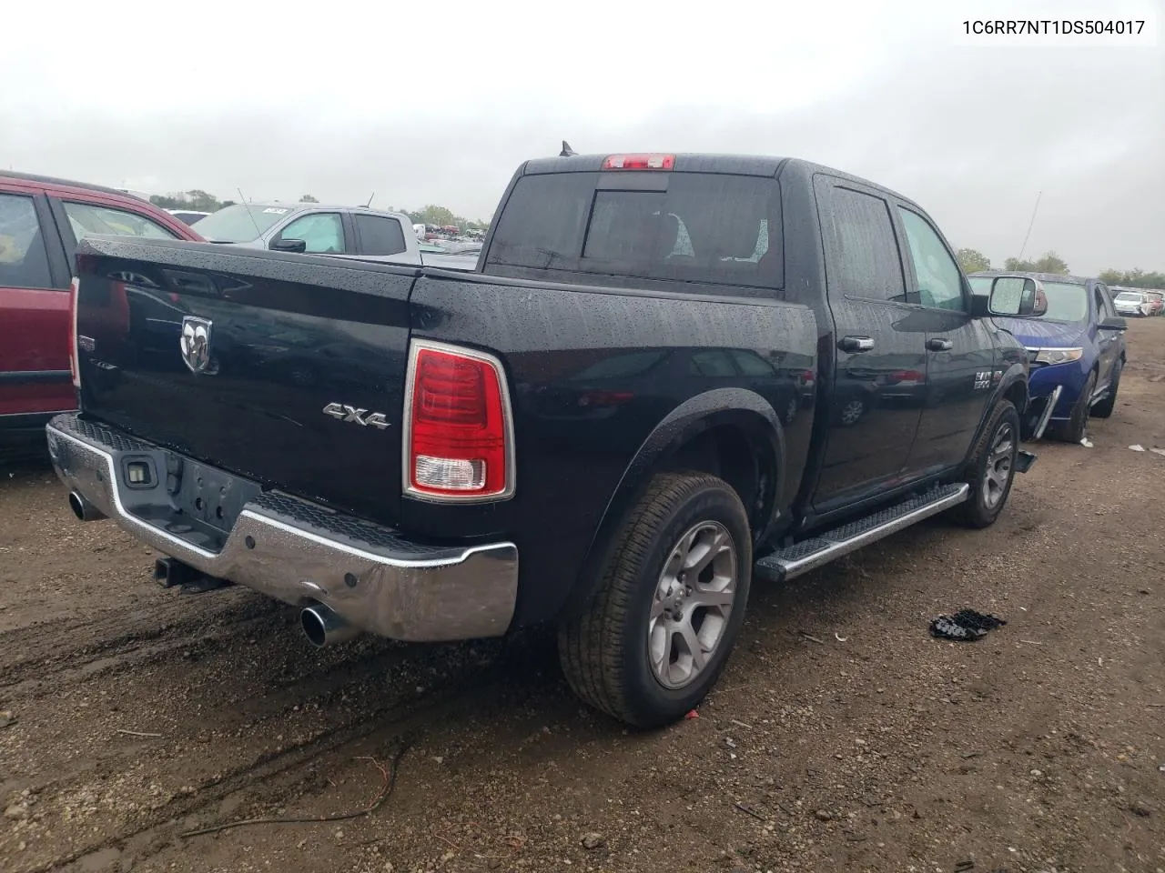 2013 Ram 1500 Laramie VIN: 1C6RR7NT1DS504017 Lot: 72227434