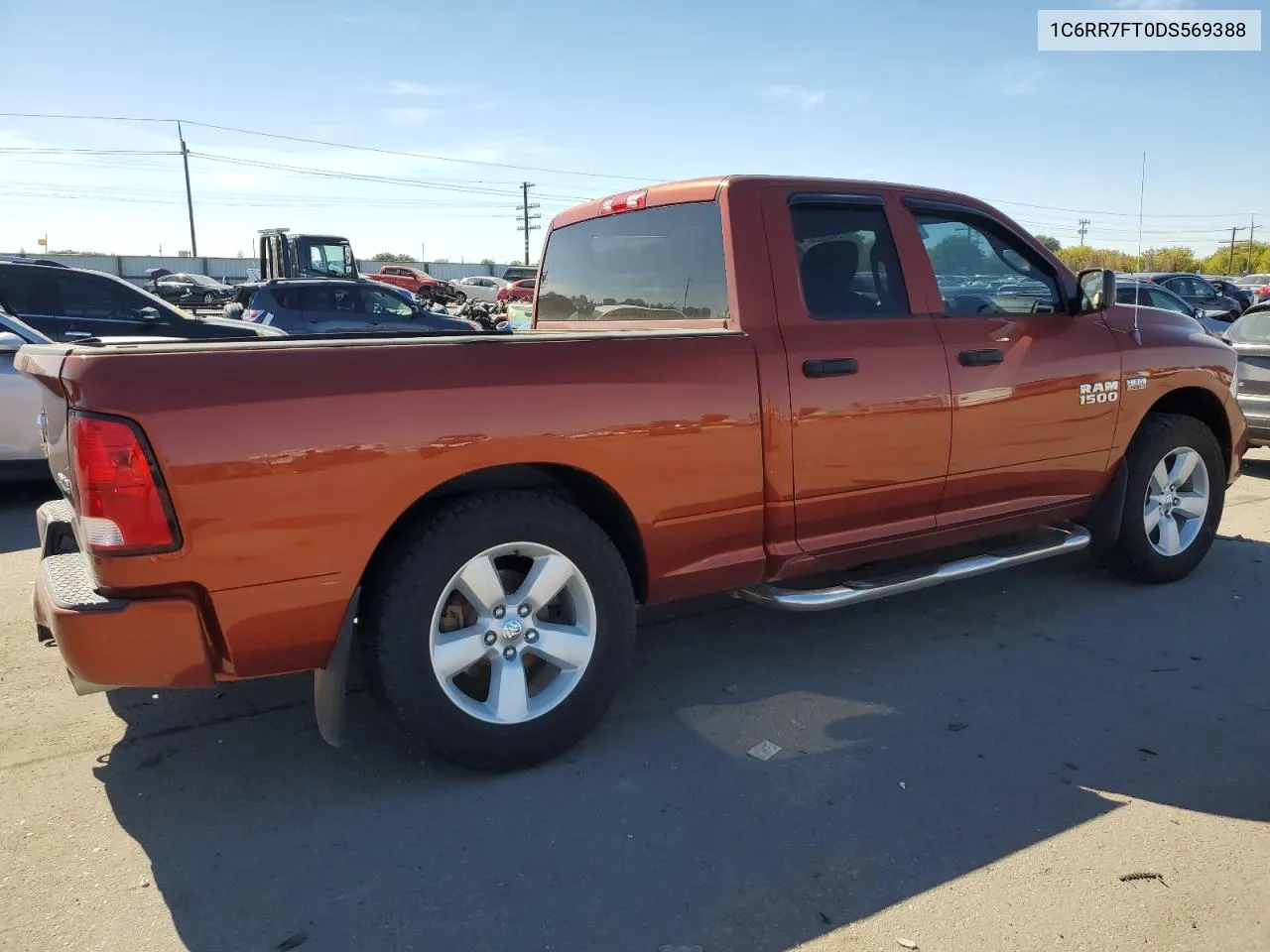 2013 Ram 1500 St VIN: 1C6RR7FT0DS569388 Lot: 72443524