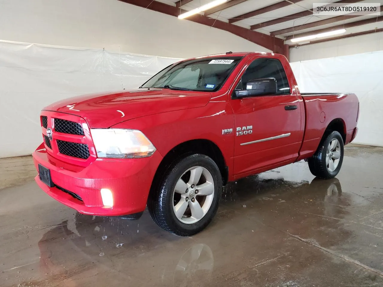 2013 Ram 1500 St VIN: 3C6JR6AT8DG519120 Lot: 72597544