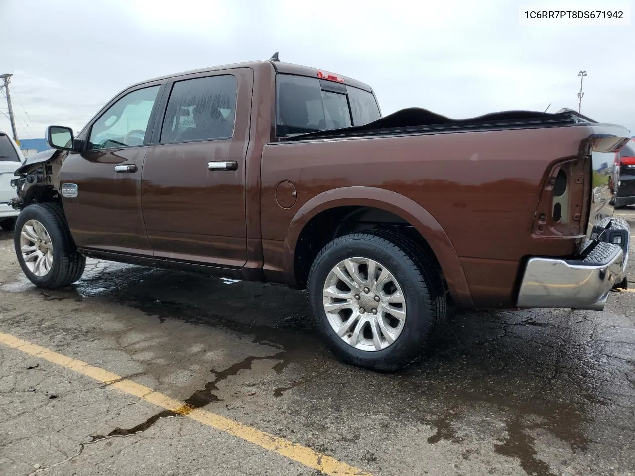 2013 Ram 1500 Longhorn VIN: 1C6RR7PT8DS671942 Lot: 72634864