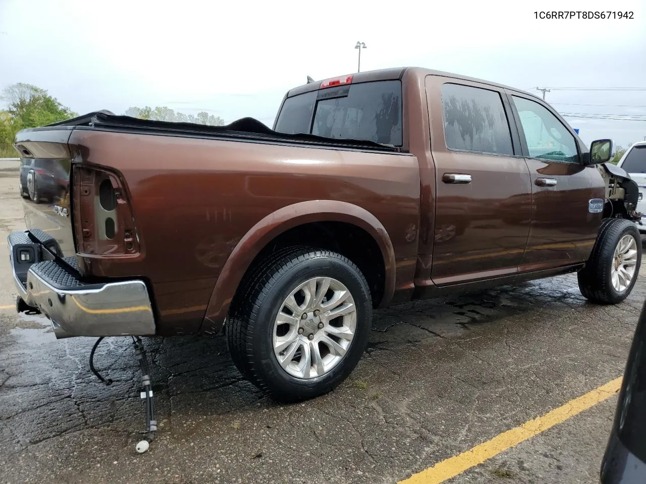 2013 Ram 1500 Longhorn VIN: 1C6RR7PT8DS671942 Lot: 72634864