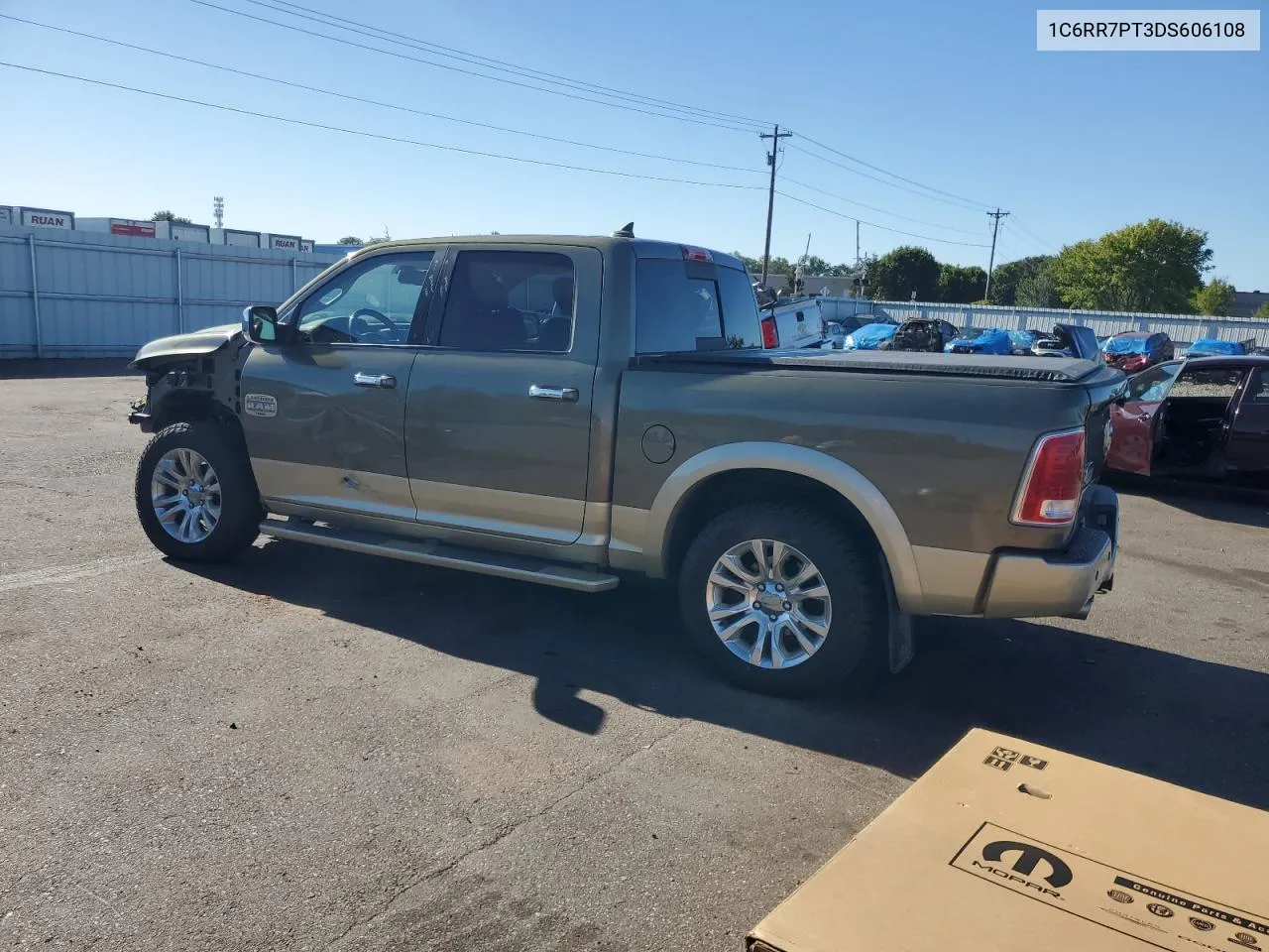 2013 Ram 1500 Longhorn VIN: 1C6RR7PT3DS606108 Lot: 72687094