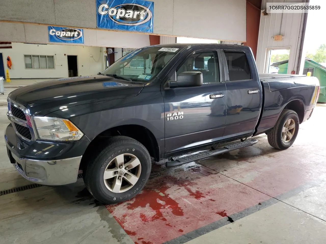 1C6RR7GG2DS635859 2013 Ram 1500 Slt