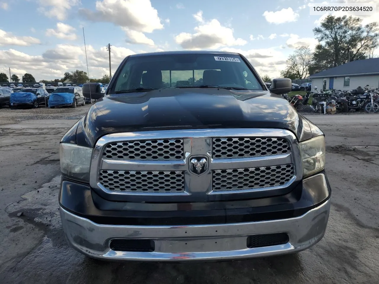 2013 Ram 1500 Slt VIN: 1C6RR7GP2DS634520 Lot: 72918954