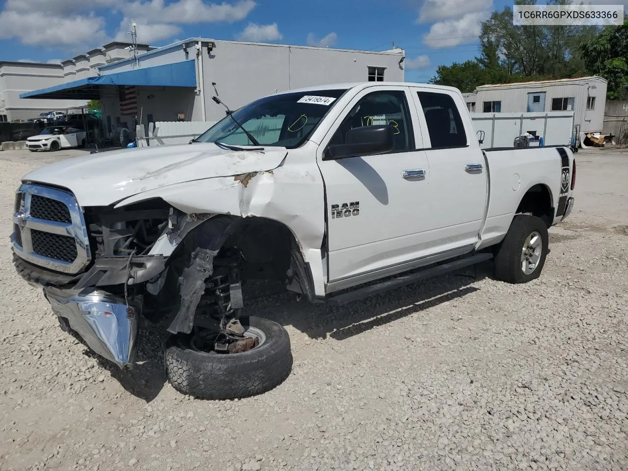 2013 Ram 1500 Slt VIN: 1C6RR6GPXDS633366 Lot: 73419574