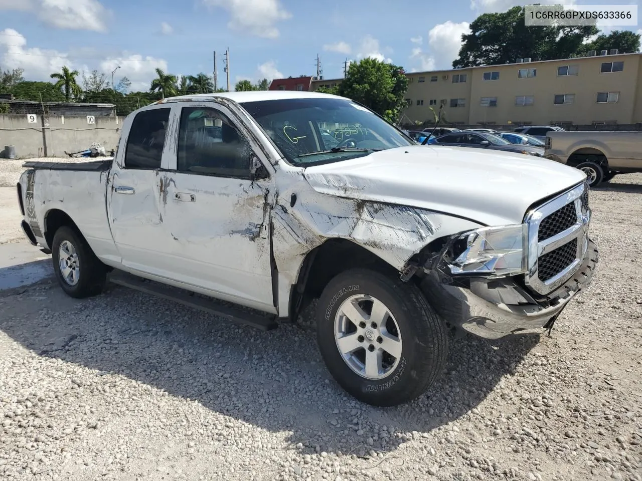 2013 Ram 1500 Slt VIN: 1C6RR6GPXDS633366 Lot: 73419574