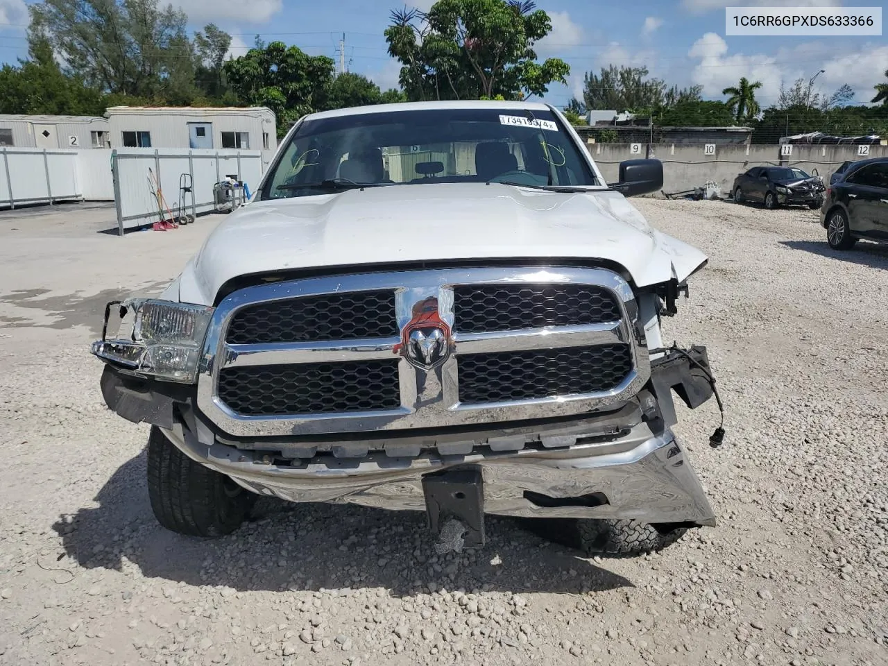 2013 Ram 1500 Slt VIN: 1C6RR6GPXDS633366 Lot: 73419574