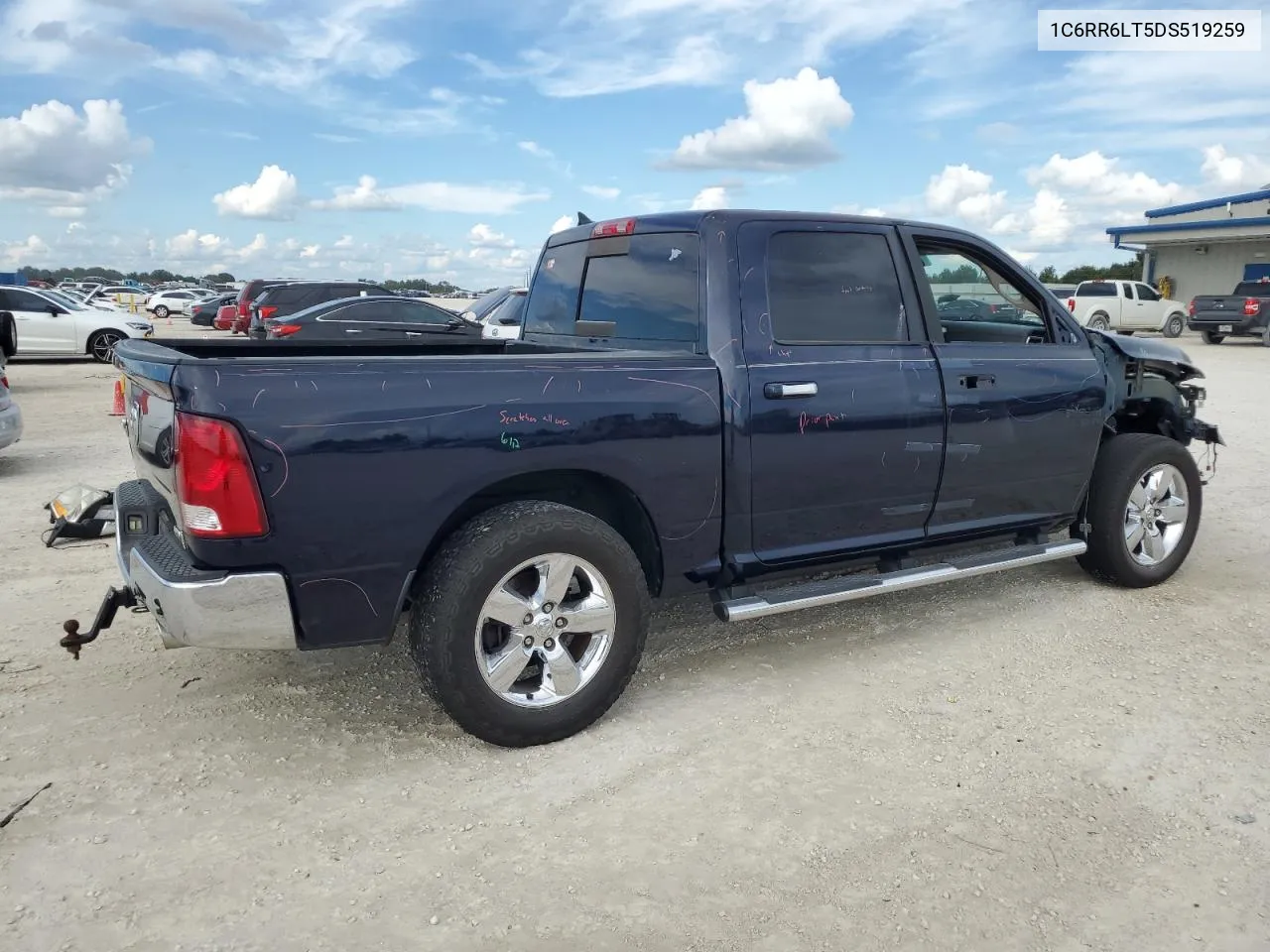 1C6RR6LT5DS519259 2013 Ram 1500 Slt