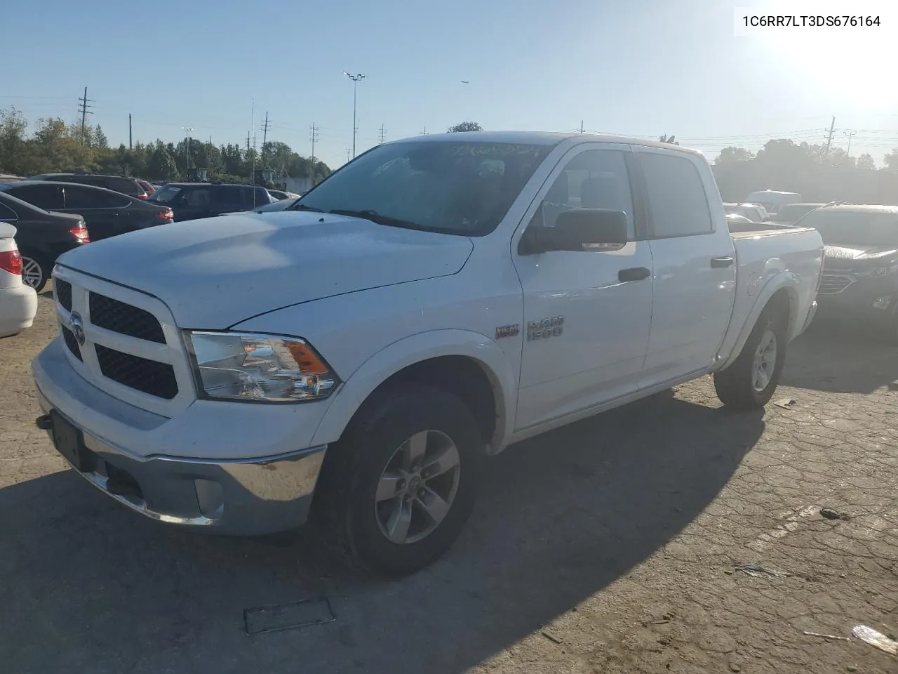 2013 Ram 1500 Slt VIN: 1C6RR7LT3DS676164 Lot: 73665354