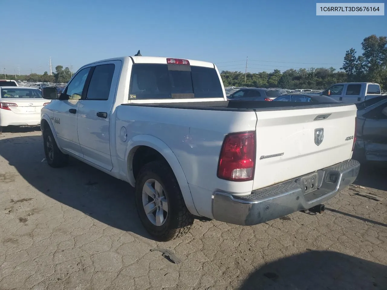 2013 Ram 1500 Slt VIN: 1C6RR7LT3DS676164 Lot: 73665354