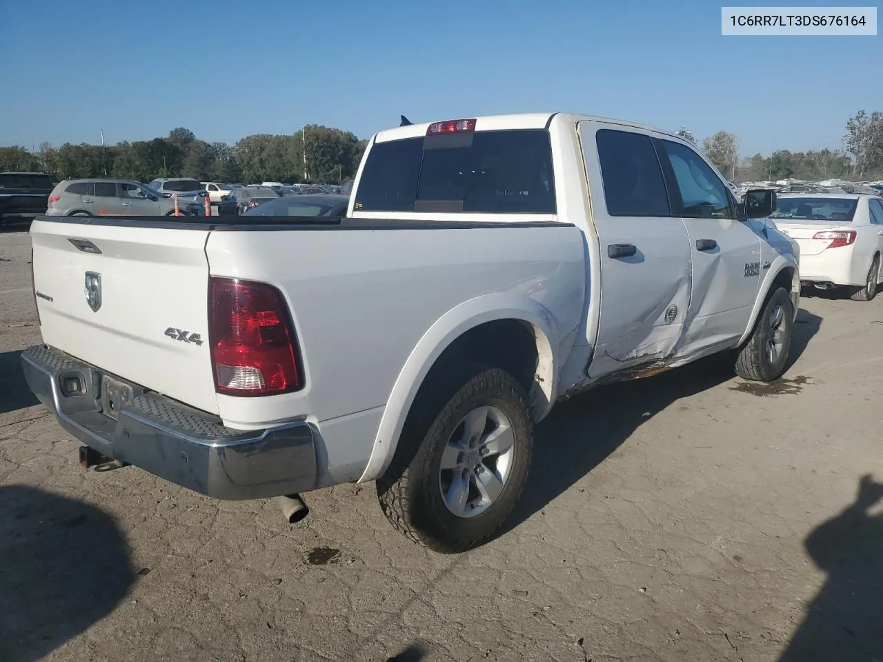 2013 Ram 1500 Slt VIN: 1C6RR7LT3DS676164 Lot: 73665354