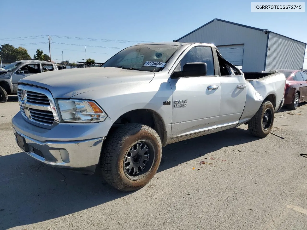 2013 Ram 1500 Slt VIN: 1C6RR7GT0DS672745 Lot: 73719854