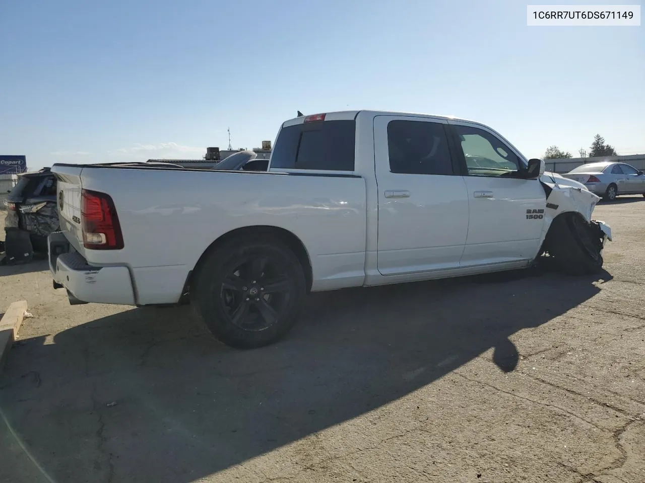 2013 Ram 1500 Sport VIN: 1C6RR7UT6DS671149 Lot: 74193394