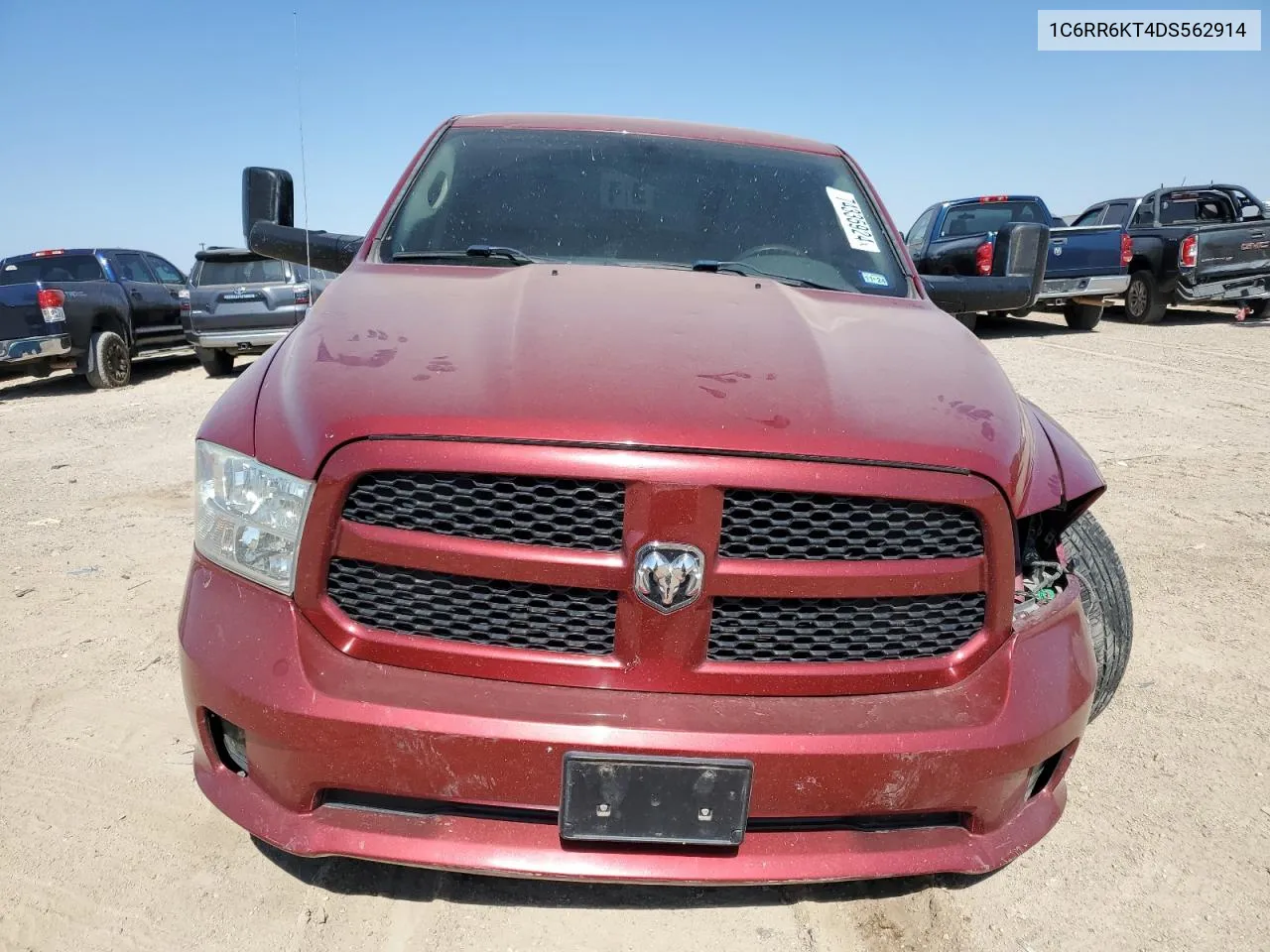 2013 Ram 1500 St VIN: 1C6RR6KT4DS562914 Lot: 74335924