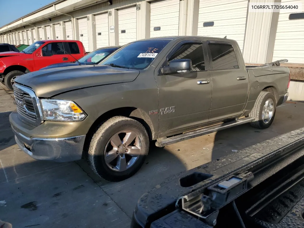 2013 Ram 1500 Slt VIN: 1C6RR7LT7DS654040 Lot: 74361474