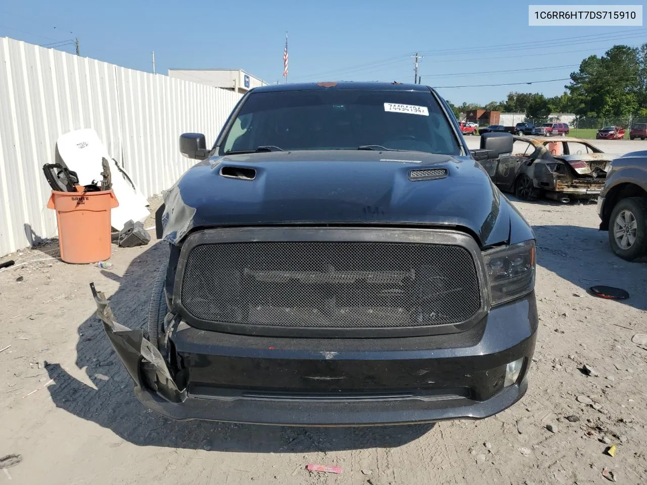 2013 Ram 1500 Sport VIN: 1C6RR6HT7DS715910 Lot: 74494194