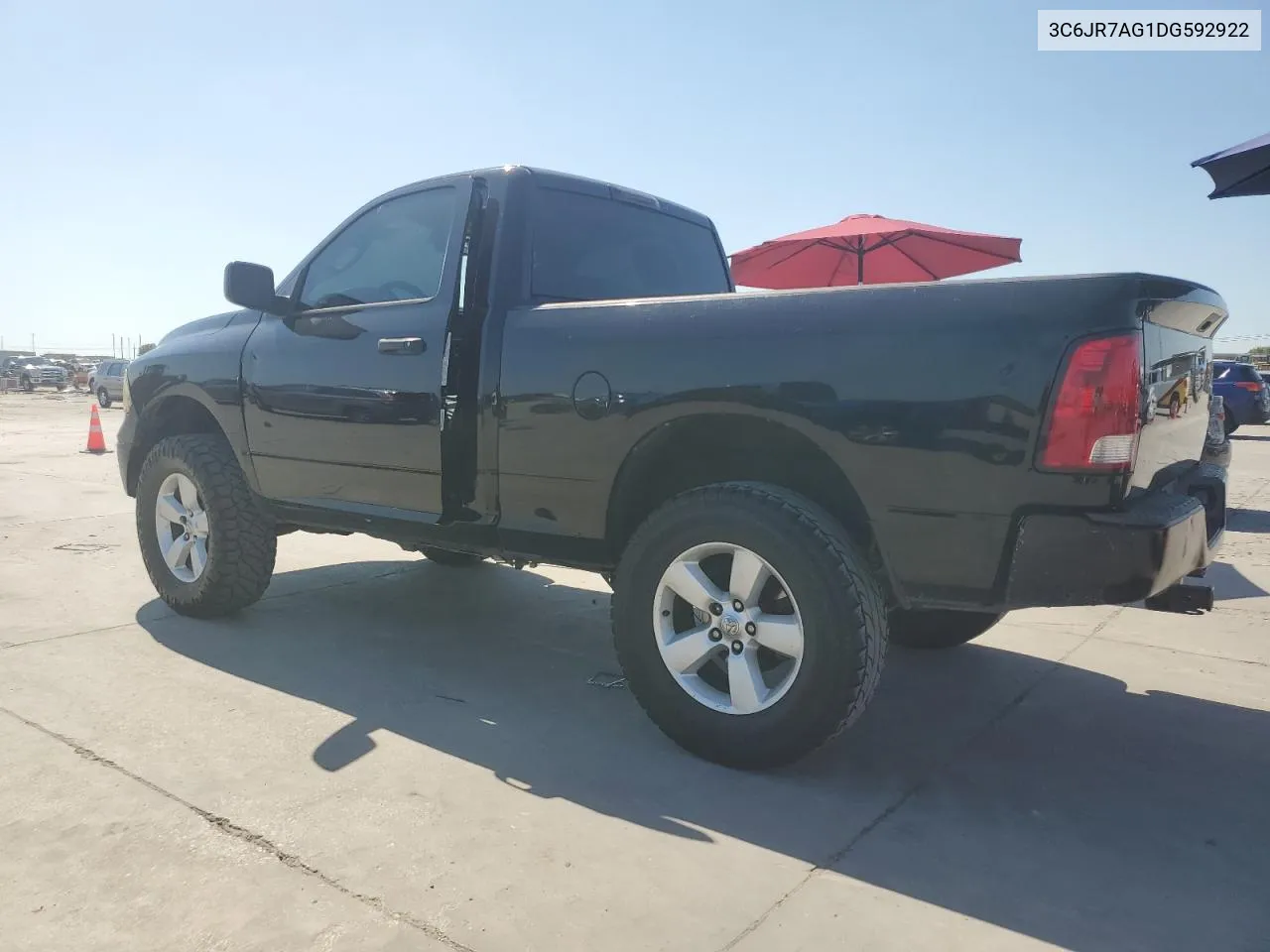 2013 Ram 1500 St VIN: 3C6JR7AG1DG592922 Lot: 74498894