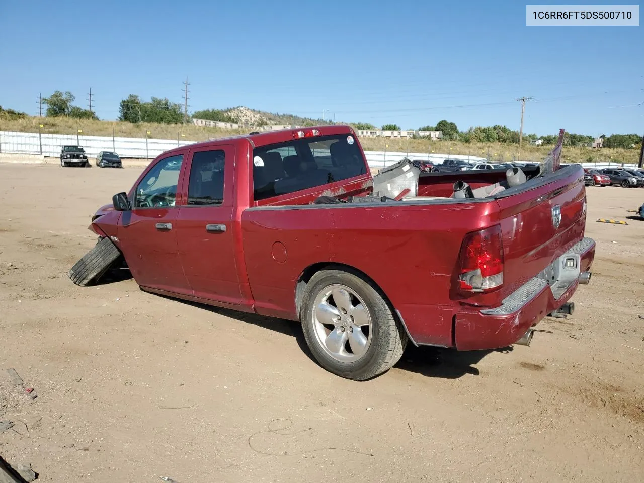 2013 Ram 1500 St VIN: 1C6RR6FT5DS500710 Lot: 74585154