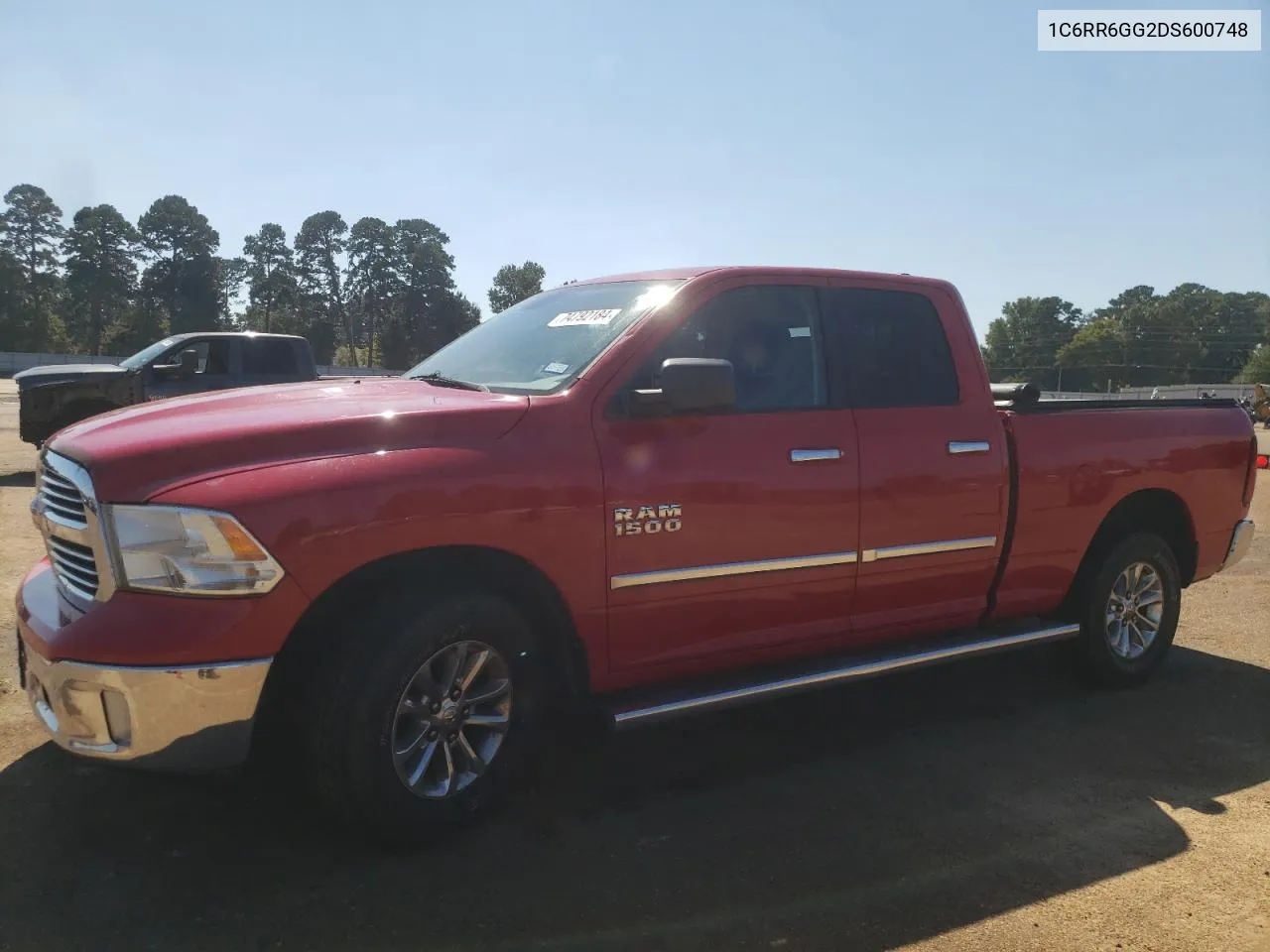 2013 Ram 1500 Slt VIN: 1C6RR6GG2DS600748 Lot: 74792184