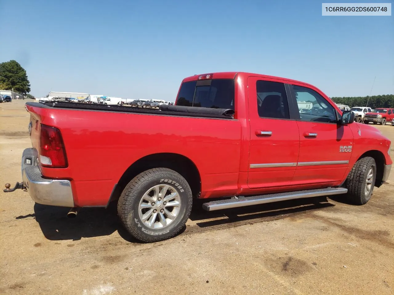 2013 Ram 1500 Slt VIN: 1C6RR6GG2DS600748 Lot: 74792184