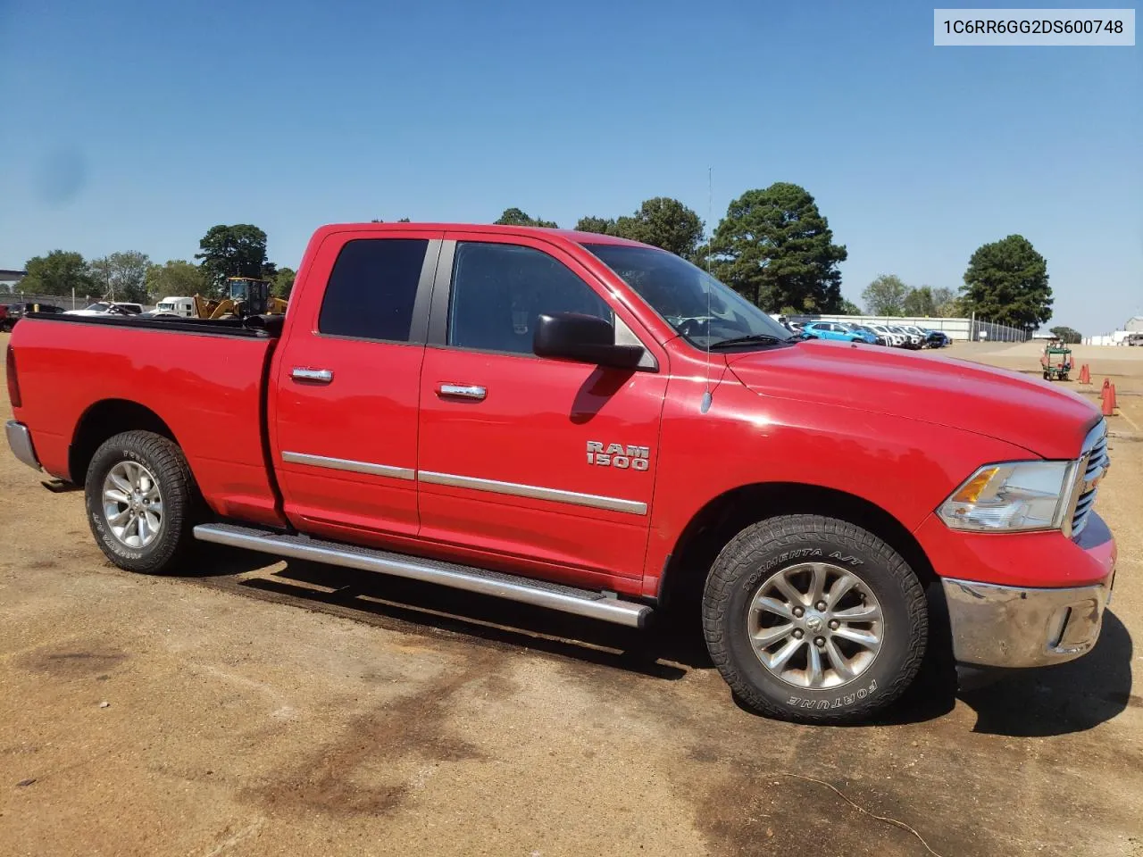 2013 Ram 1500 Slt VIN: 1C6RR6GG2DS600748 Lot: 74792184