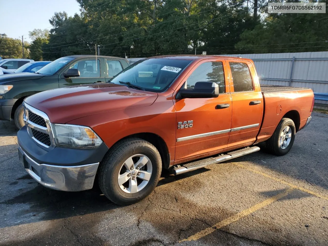 2013 Ram 1500 St VIN: 1C6RR6FG7DS562192 Lot: 74850574