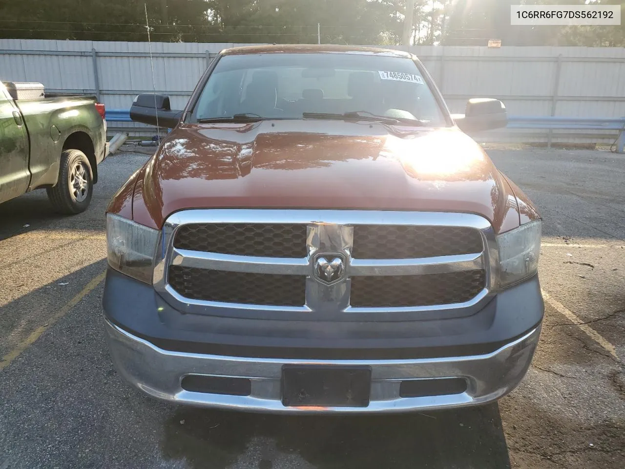 2013 Ram 1500 St VIN: 1C6RR6FG7DS562192 Lot: 74850574