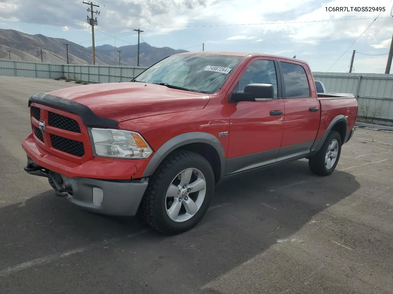 2013 Ram 1500 Slt VIN: 1C6RR7LT4DS529495 Lot: 74987264