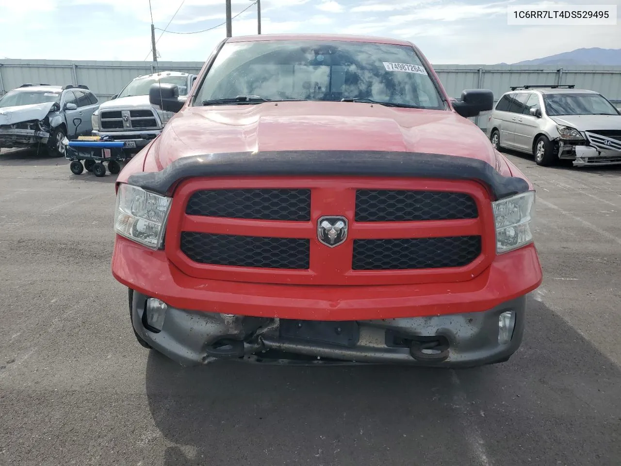 2013 Ram 1500 Slt VIN: 1C6RR7LT4DS529495 Lot: 74987264