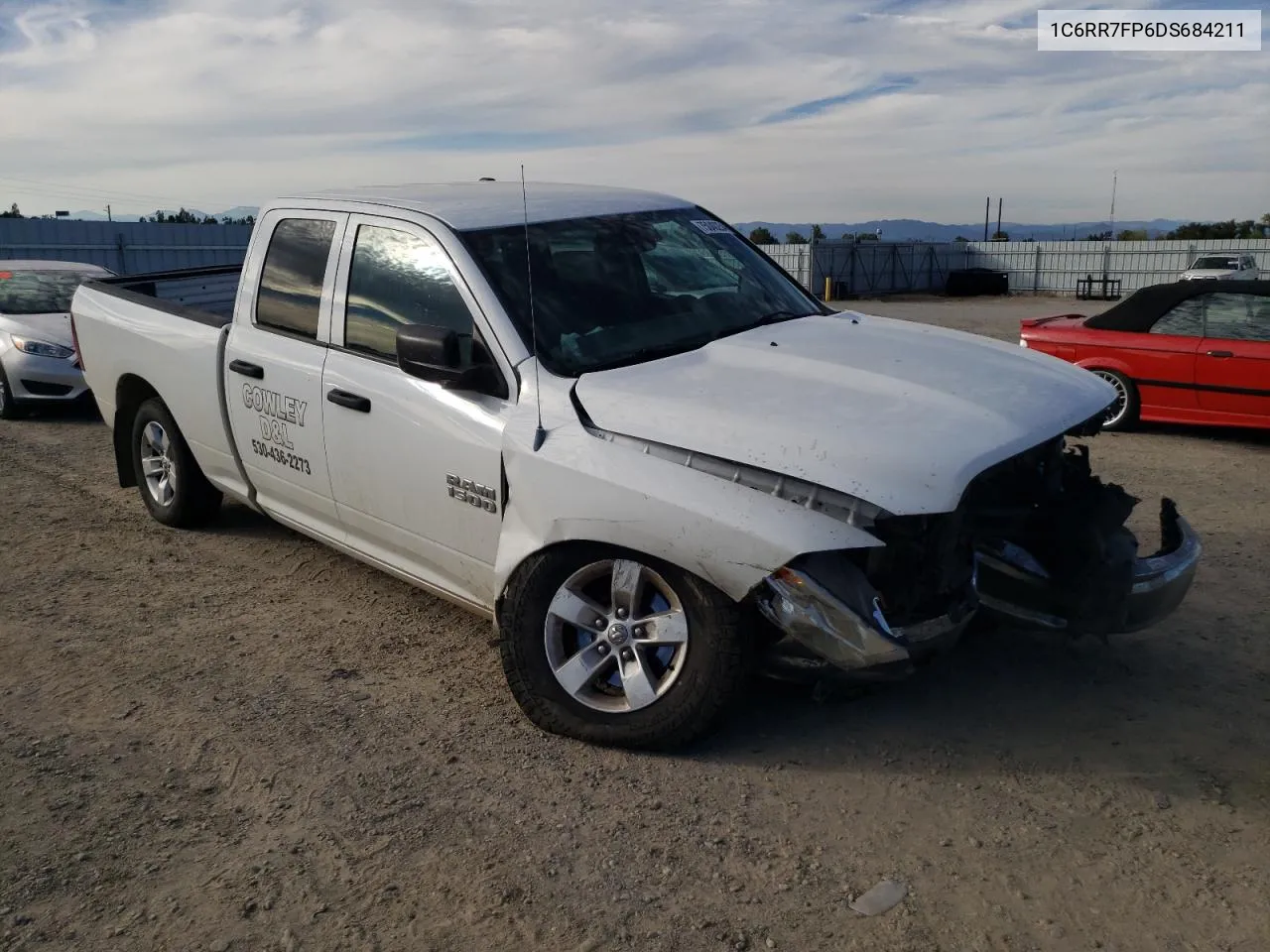 2013 Ram 1500 St VIN: 1C6RR7FP6DS684211 Lot: 75040254