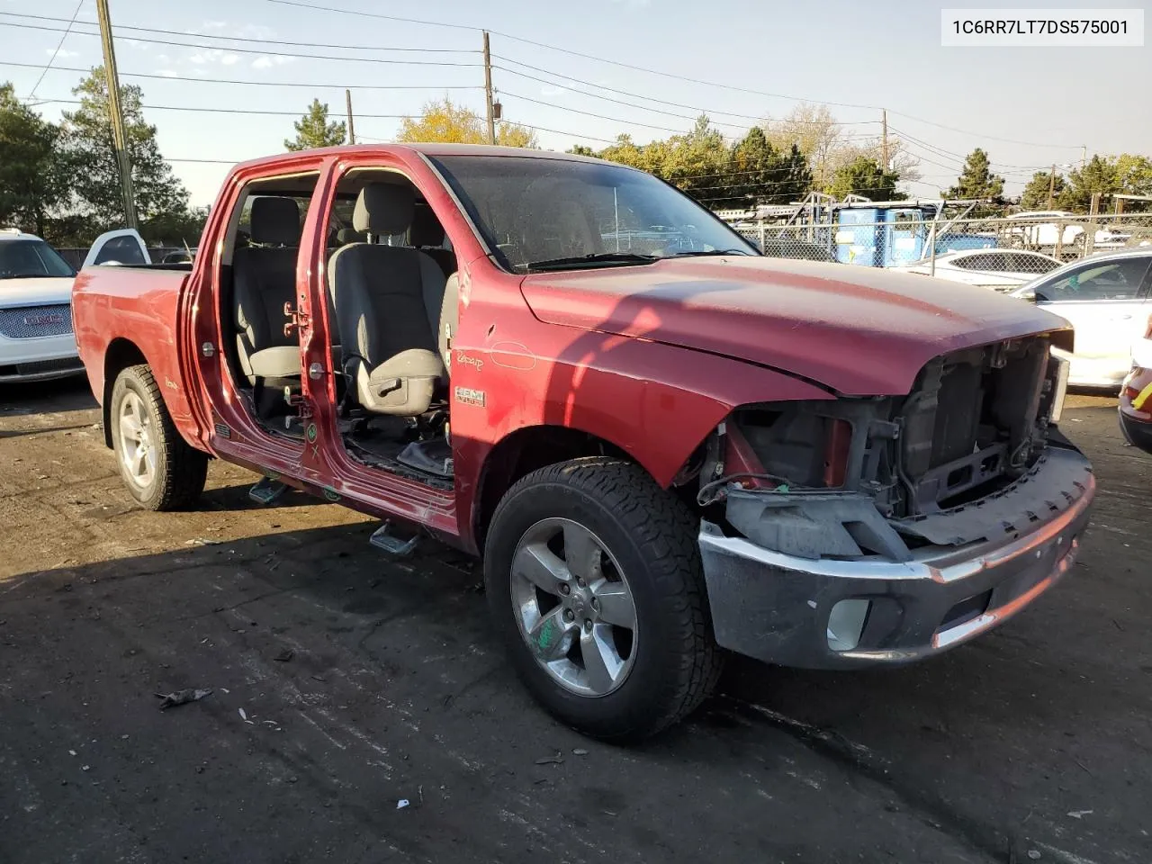 2013 Ram 1500 Slt VIN: 1C6RR7LT7DS575001 Lot: 75065274