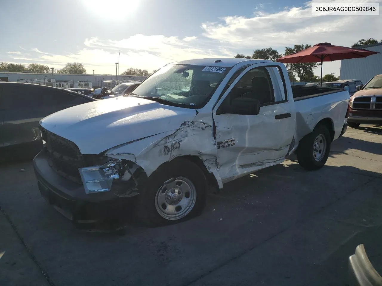 2013 Ram 1500 St VIN: 3C6JR6AG0DG509846 Lot: 75101994