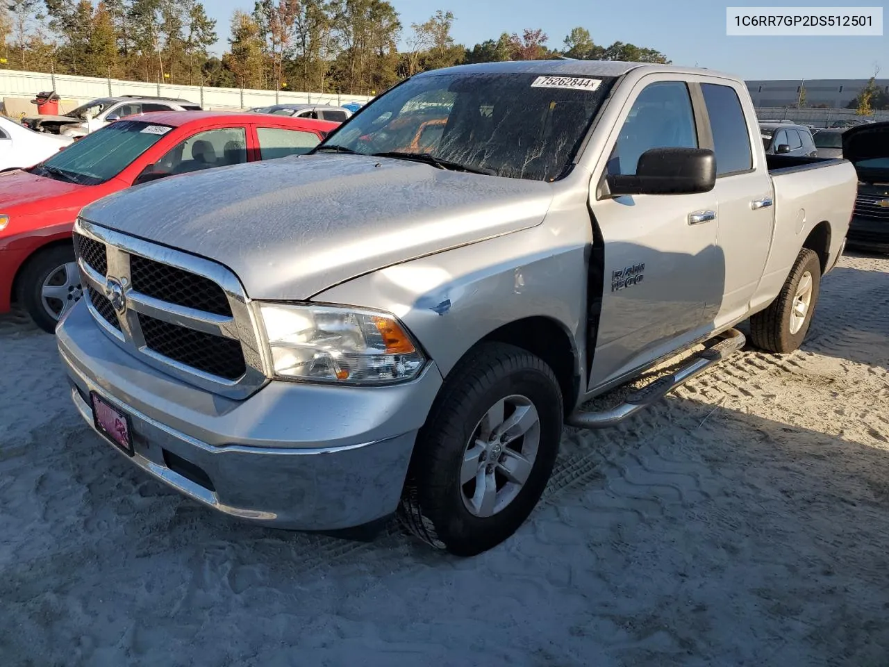 2013 Ram 1500 Slt VIN: 1C6RR7GP2DS512501 Lot: 75262844