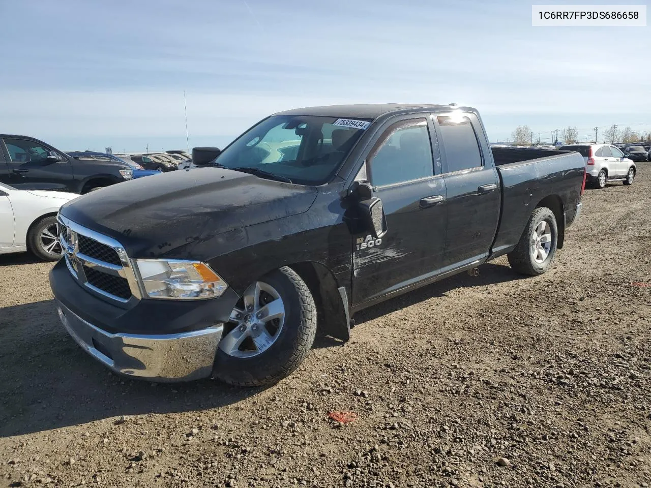 2013 Ram 1500 St VIN: 1C6RR7FP3DS686658 Lot: 75339434