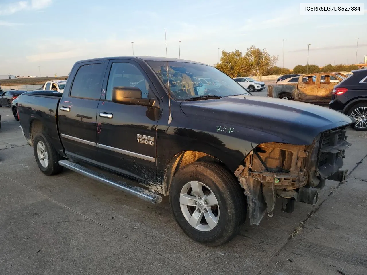 2013 Ram 1500 Slt VIN: 1C6RR6LG7DS527334 Lot: 75532954