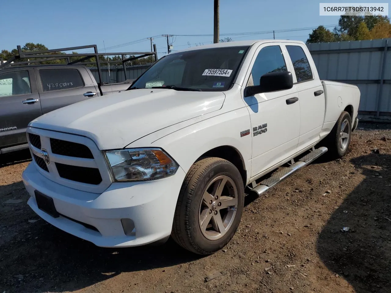 2013 Ram 1500 St VIN: 1C6RR7FT9DS713942 Lot: 75597554